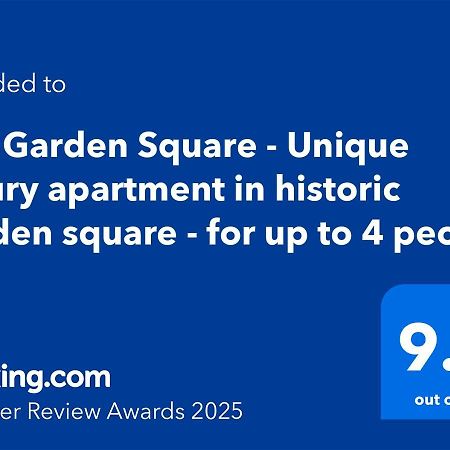 The Garden Square - Unique Luxury Apartment In Historic Garden Square - Ideal For 2 People York Zewnętrze zdjęcie